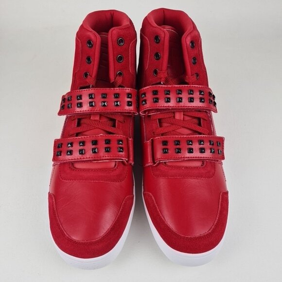 REEBOK  DIBELLO MID STUDDED Red Leather Sneakers Men Shoes main image 9